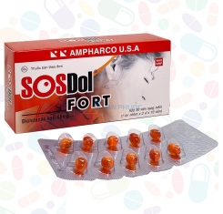 Thuốc Sosdol Fort™ 50mg (diclofenac kali)