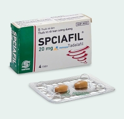 Thuốc SPCiafil®  20mg | Tadalafil |【Hộp 4 viên】