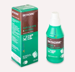 Thuốc Súc Họng Betadine® | Povidon |【Chai 125ml】
