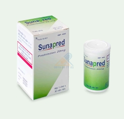 Thuốc Sunapred® 20mg | Prednisolon |【Lọ 30 Viên】