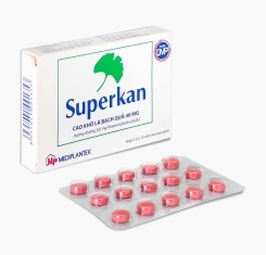 Thuốc Superkan® 40mg | Ginkgo biloba |【Hộp 30 viên】