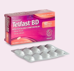 Thuốc Telfast® 60mg | Fexofenadine |【Hộp 30 viên】