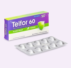 Thuốc Telfor® 60mg | Fexofenadine|【Hộp 20 viên】