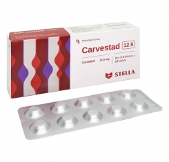 Thuốc tim mạch Carvestad 12.5mg 