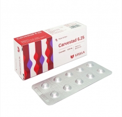 Thuốc tim mạch Carvestad 6.25mg