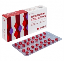 Thuốc tim mạch Trimetazidine Stella 20mg