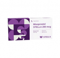 Thuốc trị loét dạ dày Misoprostol stella 200mcg
