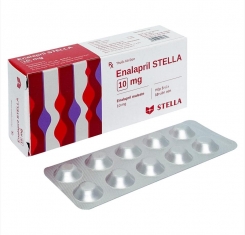 Thuốc trị tăng huyết áp Enalapril stella 10mg 