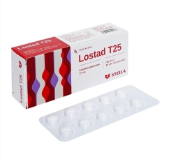 Thuốc trị tăng huyết áp Lostad T25