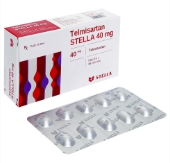 Thuốc trị tăng huyết áp Telmisartan stella 40mg