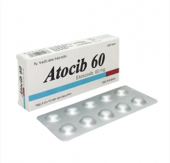 Thuốc trị thoái hóa khớp Atocib 60mg (etoricoxib)