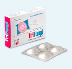 Thuốc Trifungi® 100mg | Itraconazole |【Hộp 4 viên】