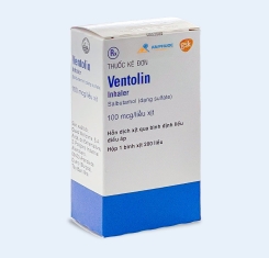 Thuốc Ventolin Inhaler® 100 mcg/liều xịt | Salbutamol sulfate