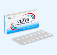 Thuốc Vezyx® 5mg | Levocetirizine |【Hộp 28 viên】