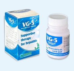 Thuốc VG-5® | Hỗ Trợ Điều Trị Viêm Gan |【Lọ 40 viên】