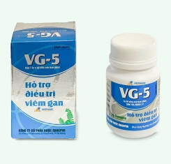 Thuốc VG-5® | Hỗ Trợ Điều Trị Viêm Gan |【Lọ 40 viên】
