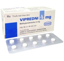 Thuốc Vipredni 4mg (methylprednisolon)
