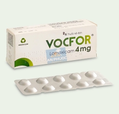 Thuốc Vocfor® 4mg | Lornoxicam |【Hộp 30 viên】