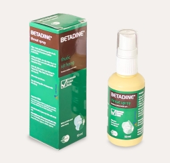 Thuốc Xịt Họng Betadine® | Povidone Iodine |【Chai 50ml】