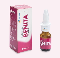 Thuốc Xịt Mũi Benita® 1,28mg | Budesonid |【Lọ/120 liều xịt】