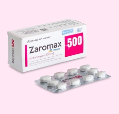 Thuốc Zaromax® 500mg | Azithromycine |【Hộp 30 viên】