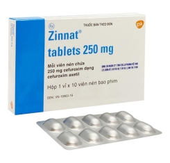 Thuốc Zinnat 250mg (Cefuroxime) 