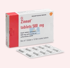 Thuốc Zinnat® 500mg | Cefuroxime |【Hộp 10 viên】