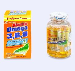 Viên Uống Alaska Omega 3,6,9®|【Chai 100 viên】