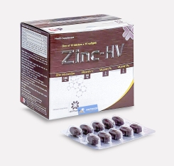 Viên Uống Bổ Sung Kẽm Zinc-HV® |【Hộp 100 viên】