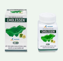Viên Uống Cholessen® | Cải Thiện Bệnh Gan Nhiễm Mỡ |【Lọ 30 viên】