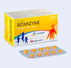 Viên Uống Chống Phù Nề Betanzyme® |【Hộp 100 Viên】