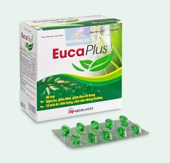 Viên Uống Giảm Ho Euca Plus® |【Hộp 100 viên】