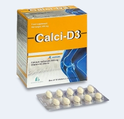 Viên Uống Ngừa Loãng Xương Calci-D3 Boston® |【Hộp 100 viên】