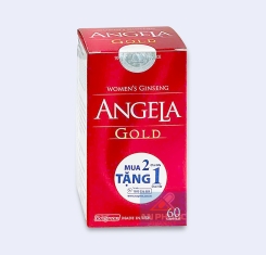 Viên Uống Sâm Angela Gold® |【Lọ 60 viên】  