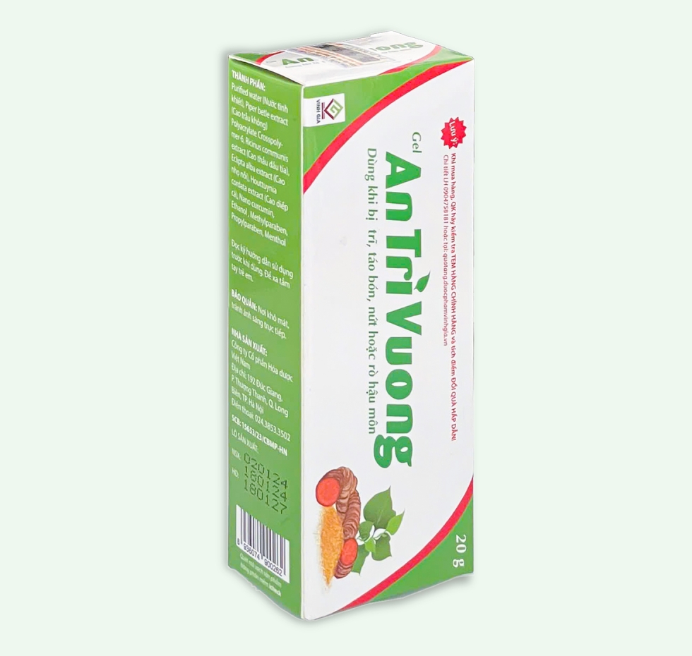 An Trĩ Vương® Gel Bôi Trị Trĩ【Tuýp 20 gam】 