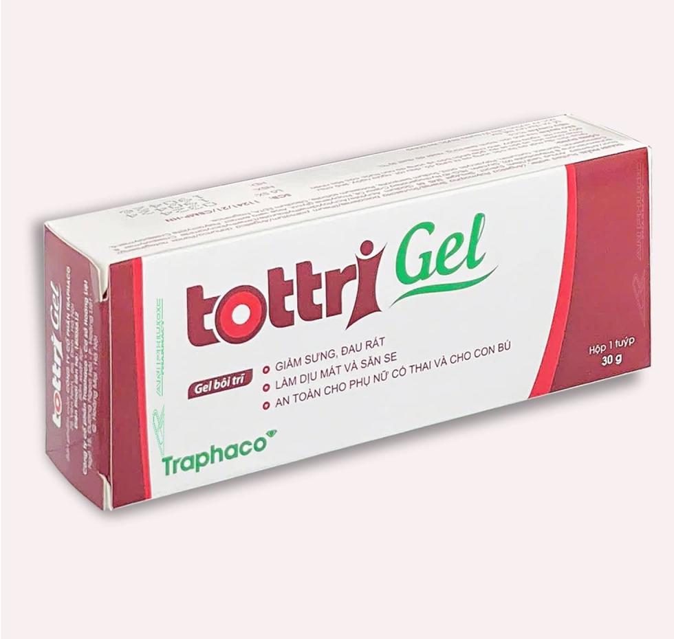 Kem Bôi Trĩ  Tottri Gel®【Tuýp 30 gam】