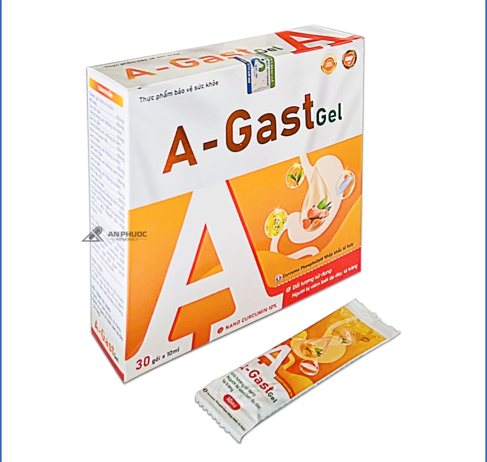 A - Gast Gel® Gói 10ml  | Nano curcumin 