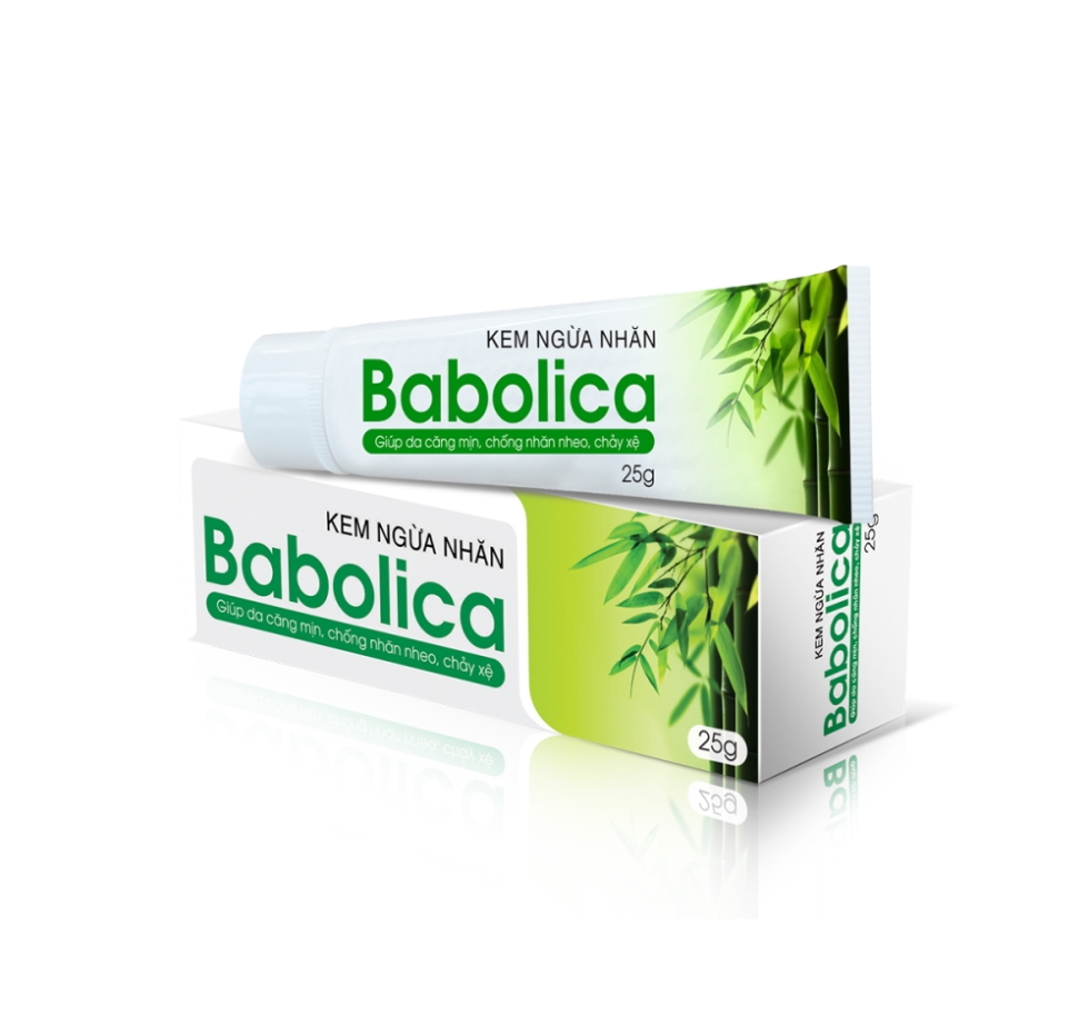 Kem bôi thảo dược ngừa nhăn da babolica 