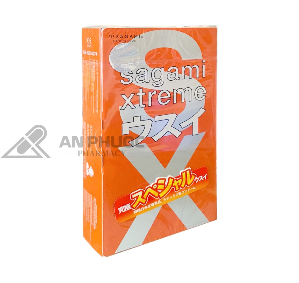Bao Cao Su Sagami Xtreme™ | Hộp 10 cái 