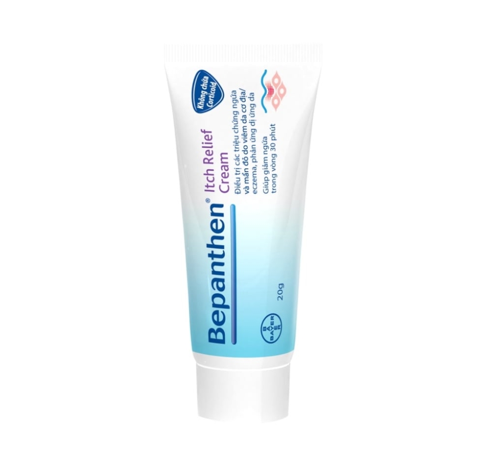 Kem trị ngứa bepanthen itch relief