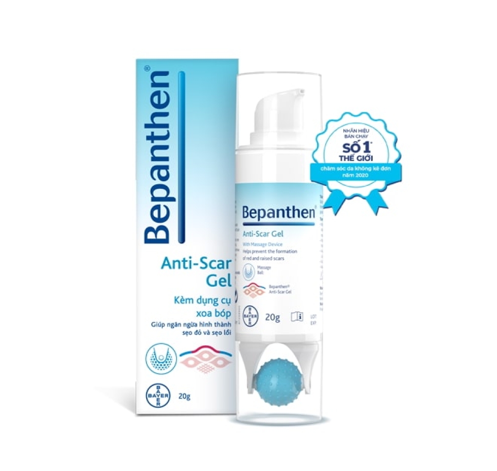Kem trị sẹo bepanthen anti-scar gel