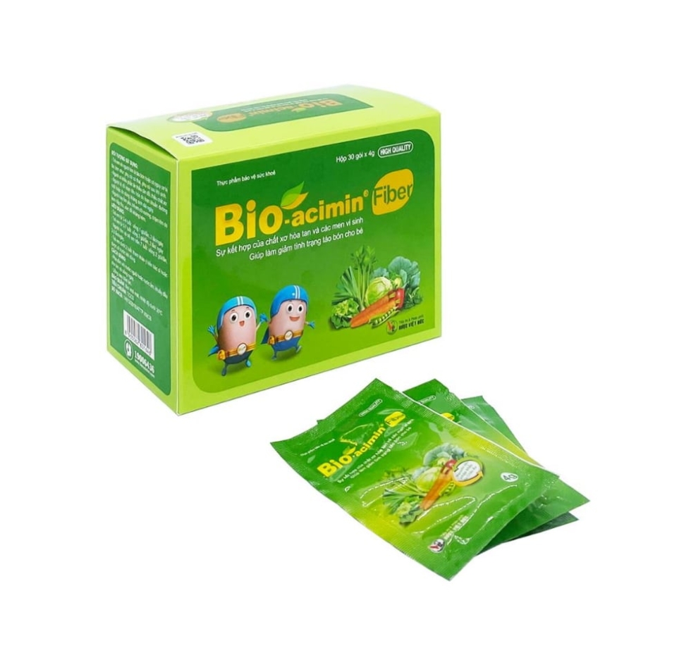 Bio-Acimin Fiber (men vi sinh + chất xơ)