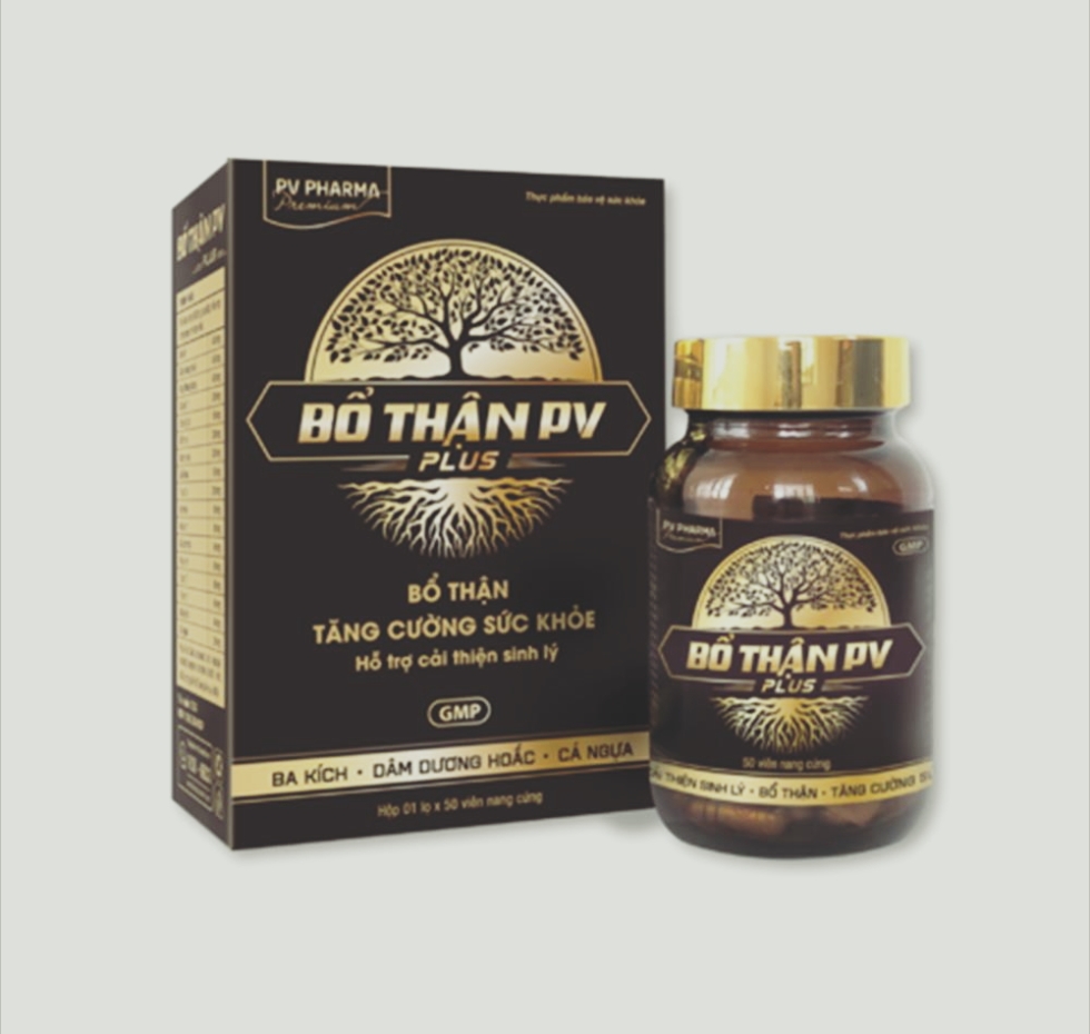 Bổ thận PV Plus ( hộp 1 chai x 50 viên )