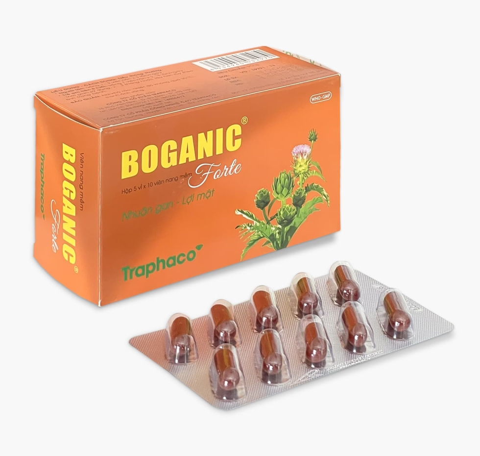 Boganic  fort™ - Giải Độc Gan | Hộp 50 viên 