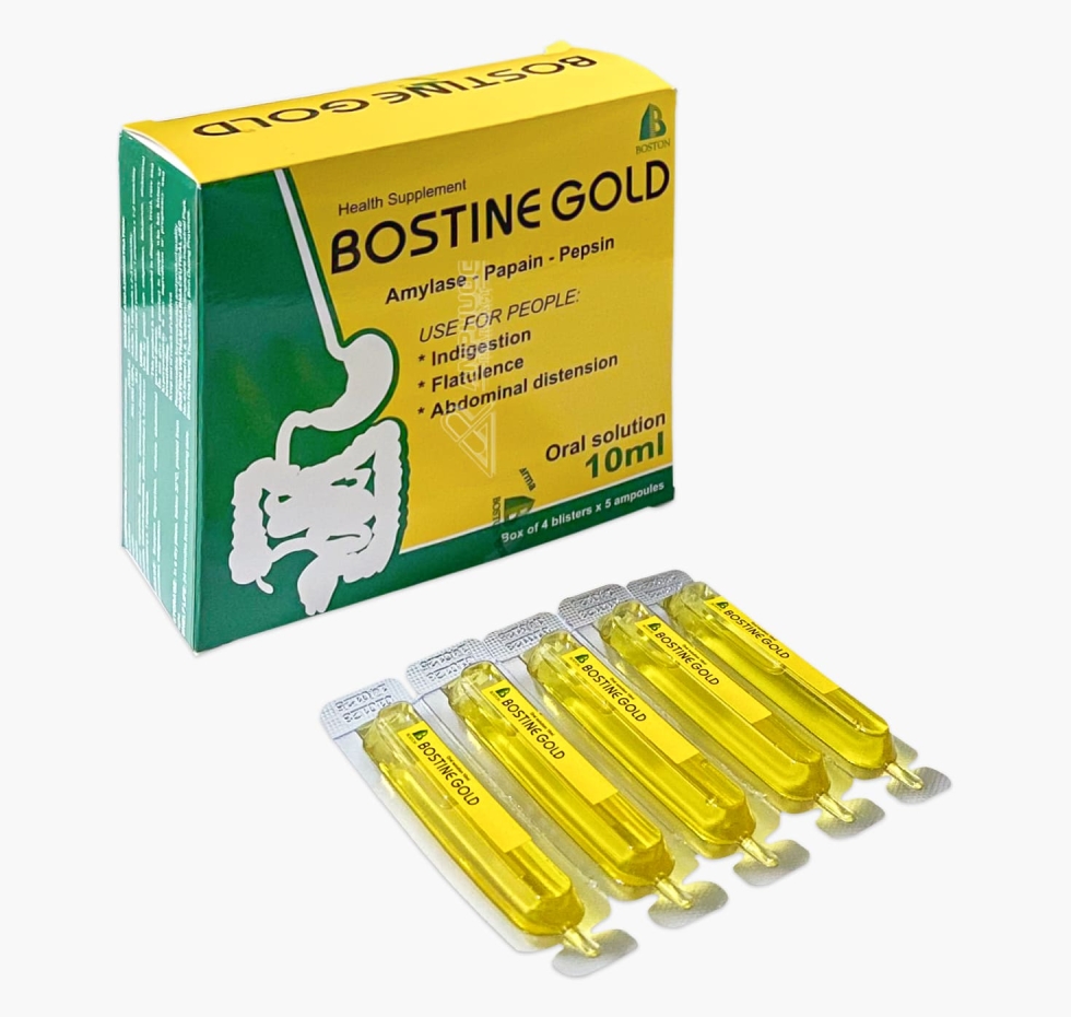 Bostine Gold® Ống 10ml | Men tiêu hóa 