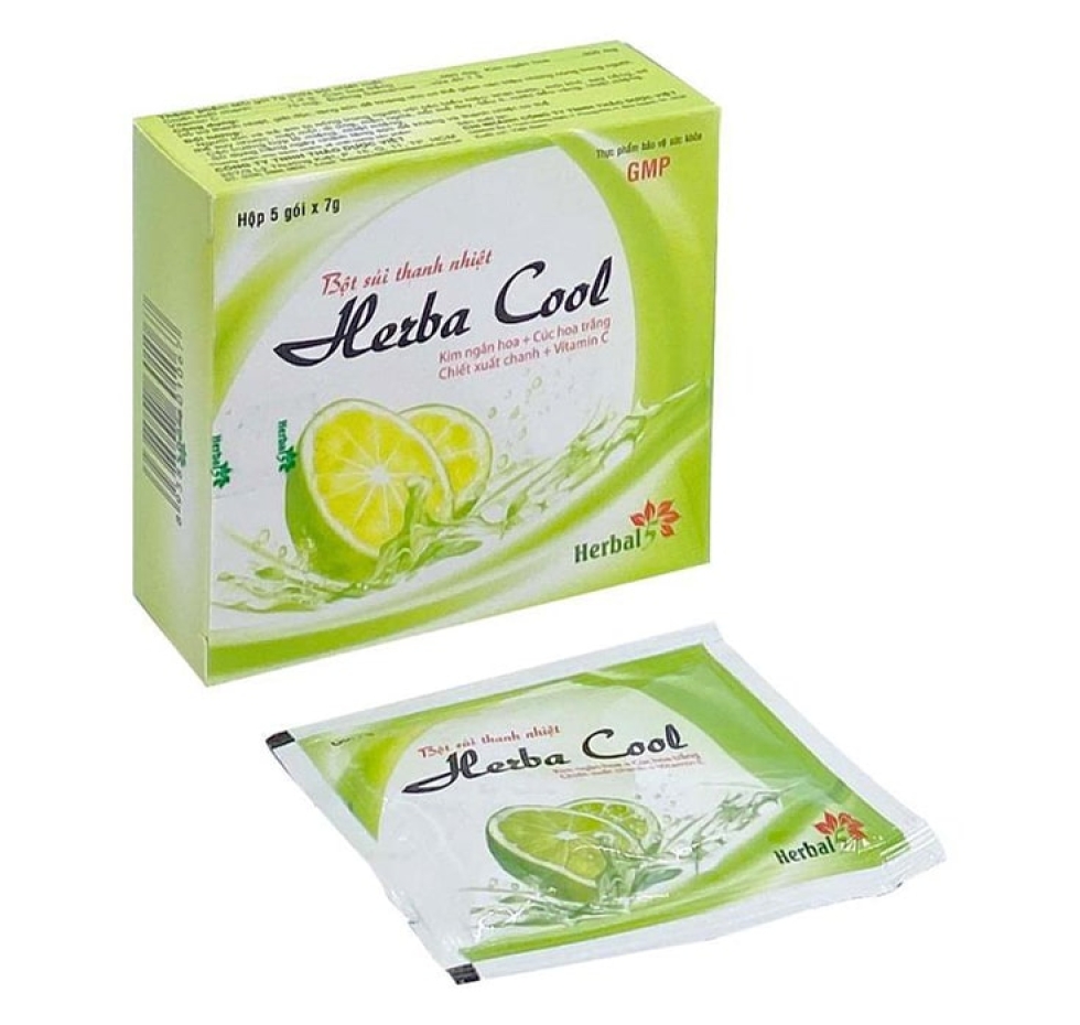 Bột Sủi Thanh Nhiệt Herbal Cool 