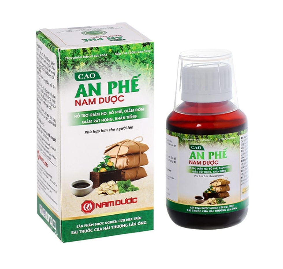 Cao Bổ Phổi An Phế Nam Dược (chai 100ml)