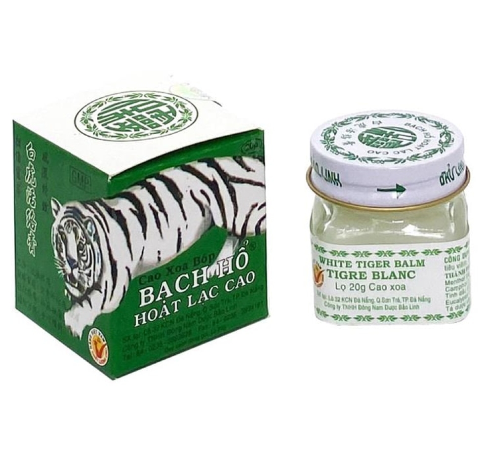 Cao xoa bóp Bạch Hổ Hoạt Lạc Cao (Lọ 20gam)