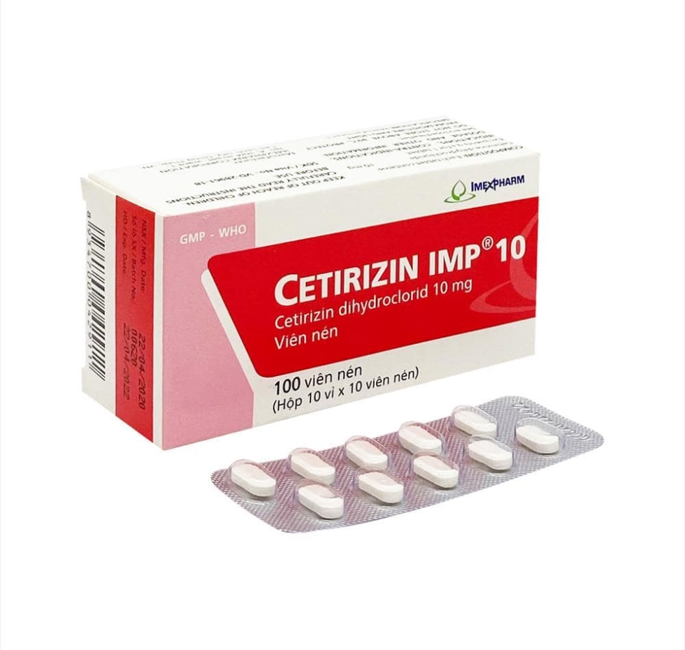 Cetirizin IMP 10MG | IMEXPHARM