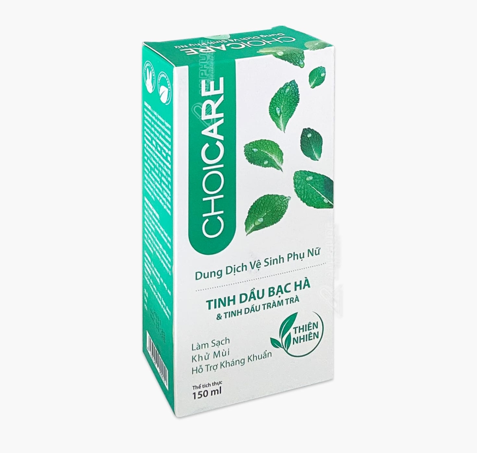 Choicare® Bạc Hà 150ml | Dung dịch vệ sinh phụ nữ 